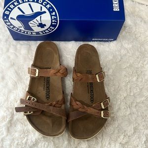 Franca Braid Birkenstock size 38 US size 7